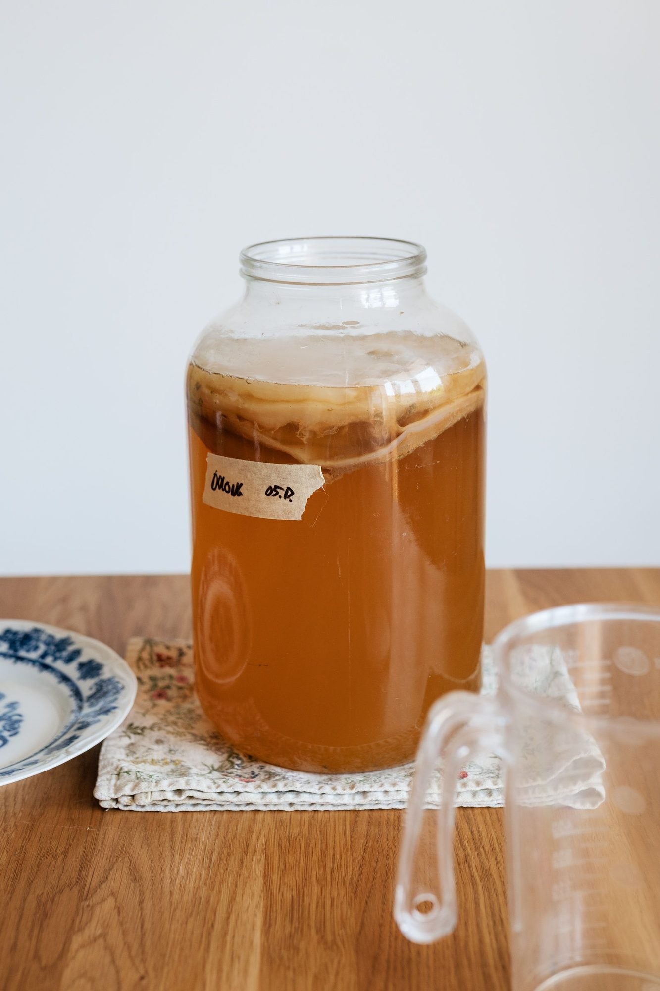 Tea, SCOBY, sav és buborék